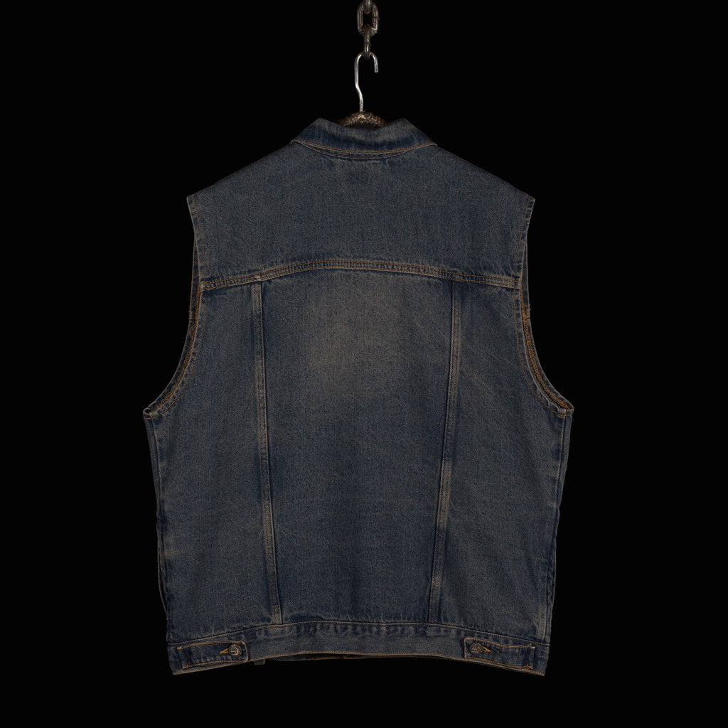 CC Denim Vest — Forajido Blues