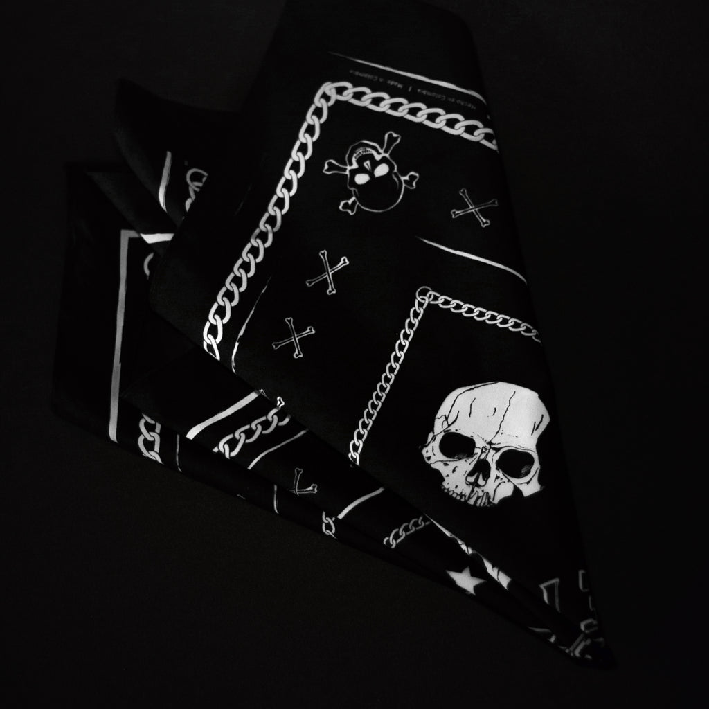 The Last Free Men Bandana — White