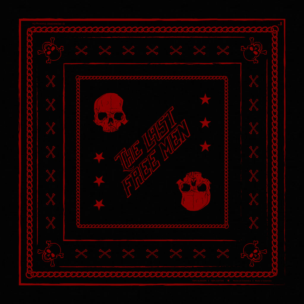 The Last Free Men Bandana — Red
