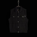 CC Denim Vest — Jet Black