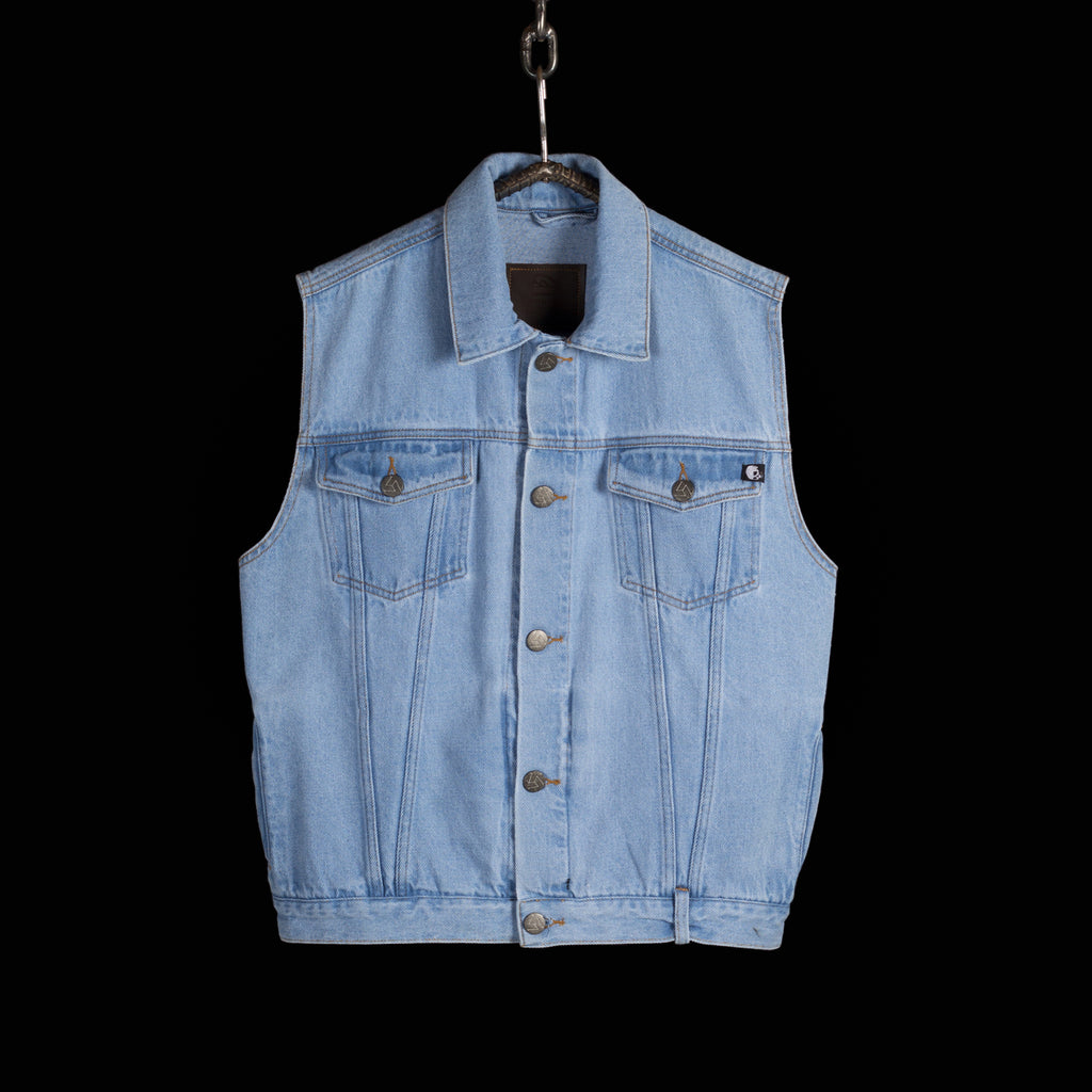 CC Denim Vest — Lightning Blue (1st Edition)