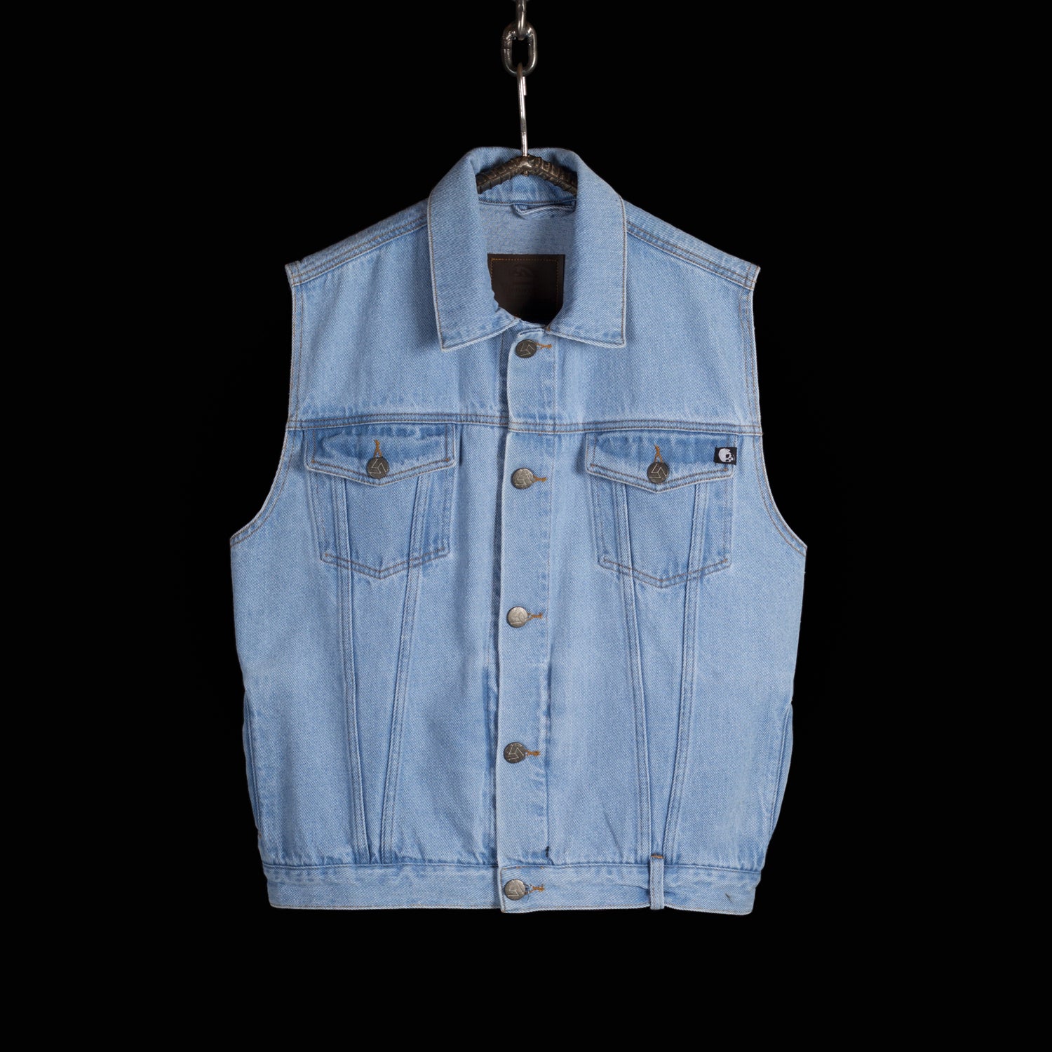 CC Denim Vest — Lightning Blue (1st Edition)