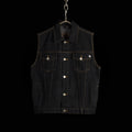 CC Denim Vest — Vintage Black